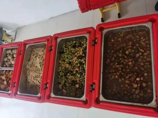 30L isolou o alimento Pan Transport Containers da GN das caixas do alimento