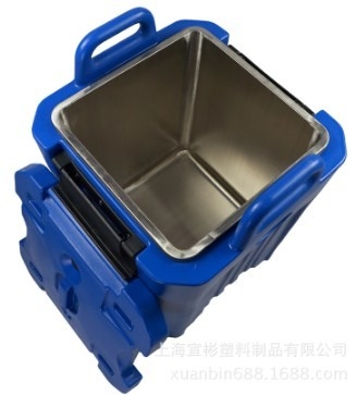 alimento isolado produtos Pan Carriers For Hot Food de 50L Rotomoulded