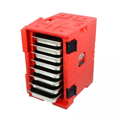 Alimento isolado plástico Pan Carrier Hot Cold Holding 120L de Rotomolding