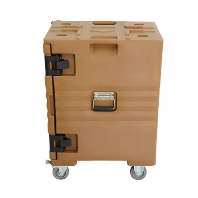 Carros isolados comerciais do transporte de Pan Carrier Catering Thermo Box do alimento