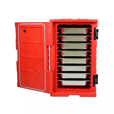 Carros isolados comerciais do transporte de Pan Carrier Catering Thermo Box do alimento