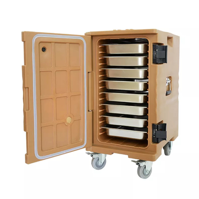 Carros isolados comerciais do transporte de Pan Carrier Catering Thermo Box do alimento