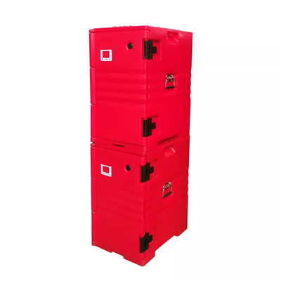 Rotomold plástico LLDPE GN isolou o transporte de Pan Carrier For Catering Thermo do alimento