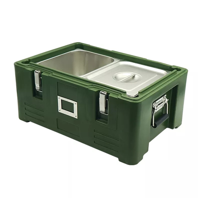 Exército de pouco peso os recipientes de alimento isolados riscam 30L resistente