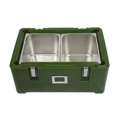 Exército de pouco peso os recipientes de alimento isolados riscam 30L resistente