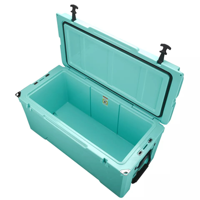 Refrigerador rodado plástico impermeável da caixa de gelo de 135QT Rotomolded