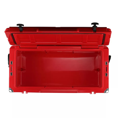 Refrigerador rodado plástico impermeável da caixa de gelo de 135QT Rotomolded