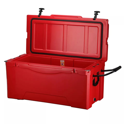 Refrigerador rodado plástico impermeável da caixa de gelo de 135QT Rotomolded