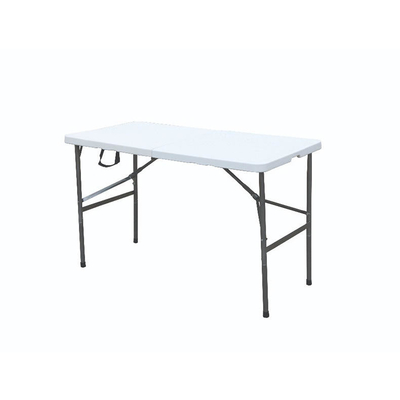 cadeira de tabela plástica branca ajustável da dobradura do piquenique de 4ft para o evento para o jardim exterior