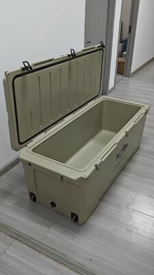 Caixa de arrefecimento térmico multifuncional para pesca Refrigerador doméstico Picnics Armazenamento de vinhos Padrão personalizável para refrigeração de alimentos