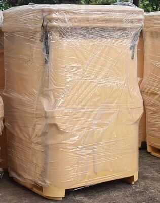 Caixa térmica rotomoldada grande de 700L para armazenamento de peixes e soluções de transporte a frio