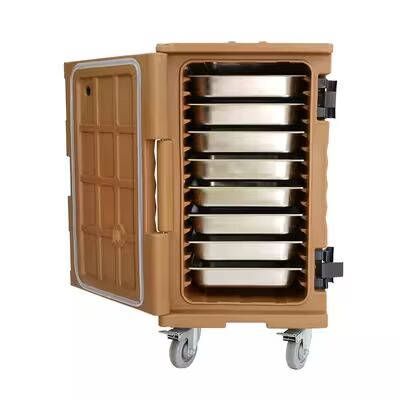 Caixa Isolada Empilhável para Transporte de Alimentos para Cubas GN – Transportador de Alimentos para Catering Comercial