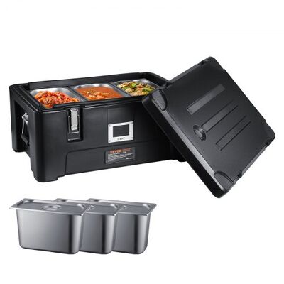 Caixa Isolada Empilhável para Transporte de Alimentos para Cubas GN – Transportador de Alimentos para Catering Comercial