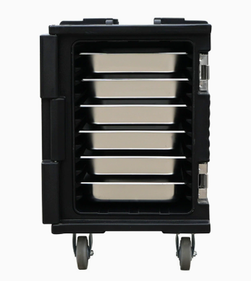 90L Mobile Catering Food Pan Carrier All-Terrain Wheeled Design para eventos ao ar livre Serviço de banquete