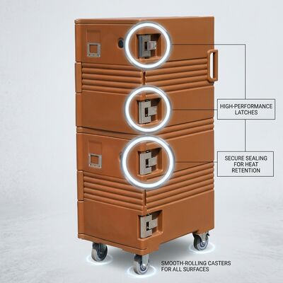 Caldeira e arrefecedora de alimentos 55L Dual-mode transportador termoelétrico isolado controle de temperatura ativo DC