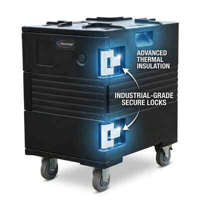 Equipamento de restauração comercial 88L Caixa de transporte de alimentos isolada