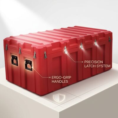Caixa de ferramentas rotomoldada compacta de 400 mm IP65 resistente à água e à poeira