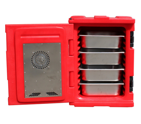 90L alimento caloroso elétrico Pan Carrier 6 camadas para carregar bandejas da GN