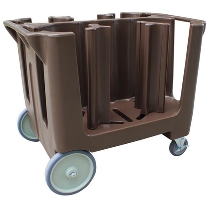 Transportador ajustável Big Awivel Casters do prato de Rotomolded com freio