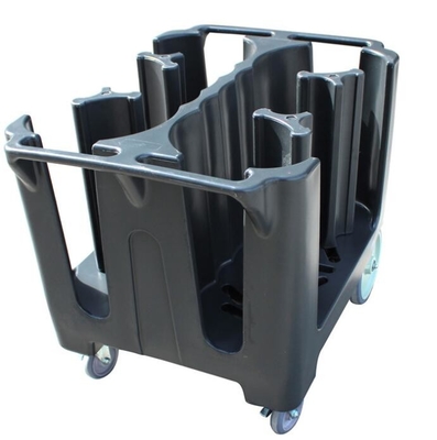 Transportador ajustável Big Awivel Casters do prato de Rotomolded com freio