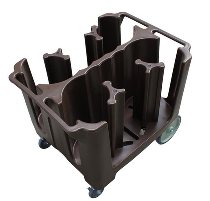 Transportador ajustável Big Awivel Casters do prato de Rotomolded com freio