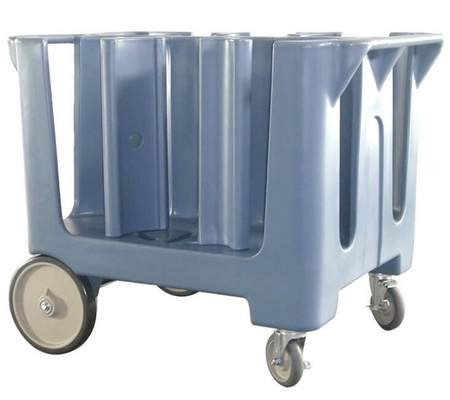 Transportador ajustável Big Awivel Casters do prato de Rotomolded com freio