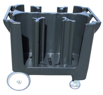 Transportador ajustável Big Awivel Casters do prato de Rotomolded com freio