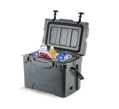 O OEM 25QT Roto portátil moldou a caixa de gelo 51.6x33.6x38.3cm