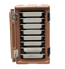 120L Front Loading Rotomoulded Products GN filtra a caixa quente isolada com rodas