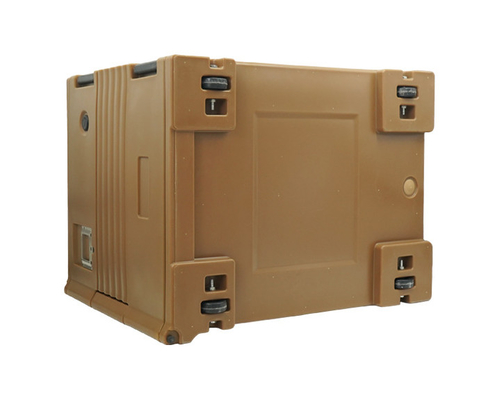 120L Front Loading Rotomoulded Products GN filtra a caixa quente isolada com rodas