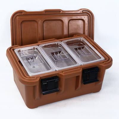 Caixa isolada Isothermal de carregamento superior 33L do alimento dos produtos de Rotomoulded