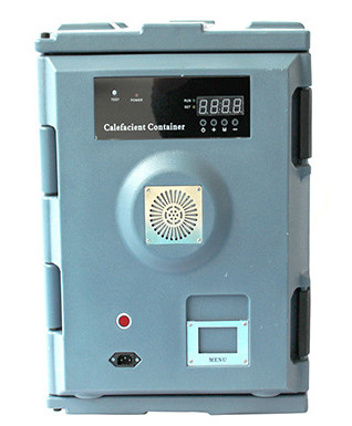 Caixa isolada elétrica 90L do transporte do alimento com o calefator eficiente da energia