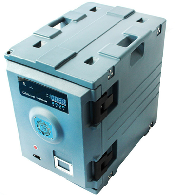 Caixa isolada elétrica 90L do transporte do alimento com o calefator eficiente da energia