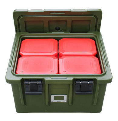 90L isolou o material quente do PE do produto comestível de recipiente de transporte do alimento