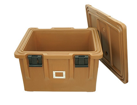 90L isolou o material quente do PE do produto comestível de recipiente de transporte do alimento