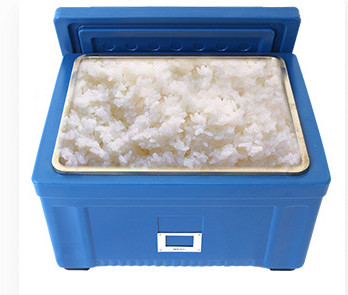 60L isolou recipientes de transporte do alimento, caixas frias quentes do transporte do alimento