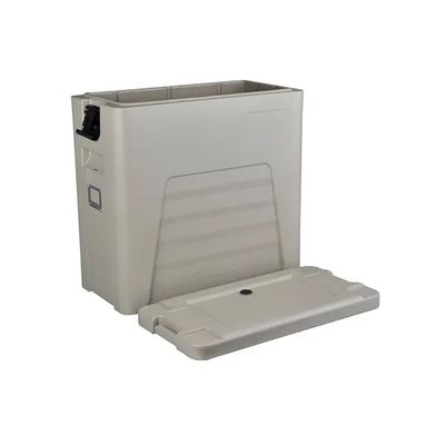 Aprovado pela CE 110L Alça de Nylon Térmica Recipiente de Transporte de Alimentos Tampa Destacável Caixa de Catering de Quatro Rodas