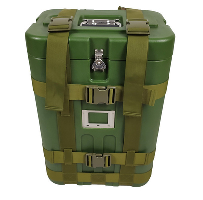 36L isolou recipientes de transporte do alimento, recipientes de alimento isolados militares