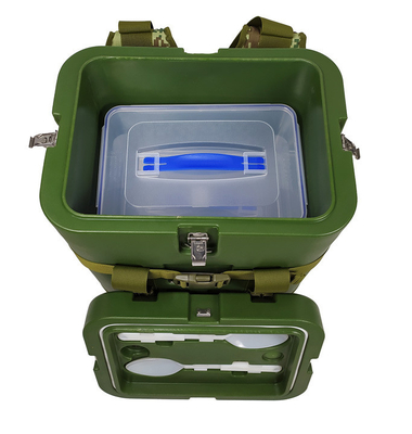 36L isolou recipientes de transporte do alimento, recipientes de alimento isolados militares
