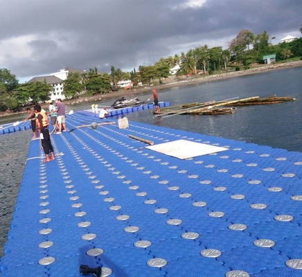 Produtos de Rotomoulded do HDPE de LLDPE MDPE, pontões plásticos da doca de flutuação