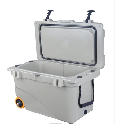 45L resistente Roto moldou o material rodado do produto comestível do refrigerador