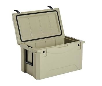 Caixa mais fresca exterior 85QT de 80L Rotomolded que pesca a caixa de gelo