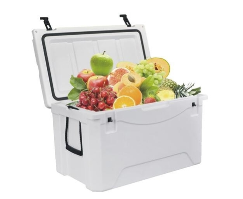 Caixa mais fresca exterior 85QT de 80L Rotomolded que pesca a caixa de gelo