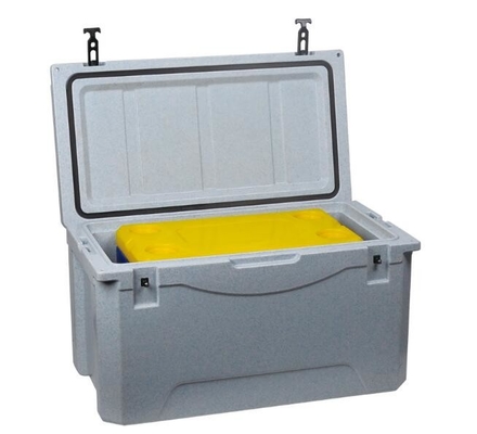 Caixa 110L do refrigerador da pesca de Rotomolded boa selando a boa selagem