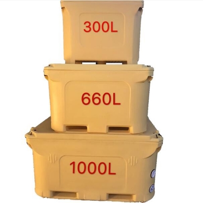 Isolação mais fresca do plutônio de Live Fish Storage Container With da caixa de um Rotomolding de 300 litros