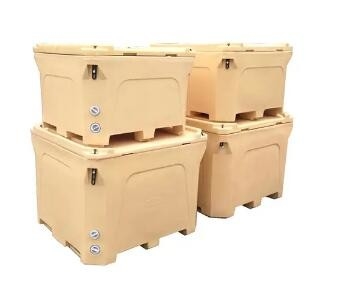Isolação mais fresca do plutônio de Live Fish Storage Container With da caixa de um Rotomolding de 300 litros