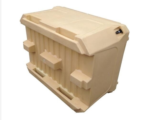 Container de transporte de alimentos isolado de espuma de PE PU com carga superior de 1000L, capacidade com alça de borracha