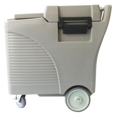 Transportador isolado móvel With Sliding Cover do gelo do hotel