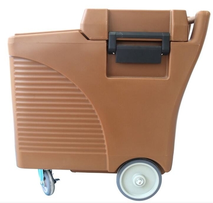 Transportador isolado móvel With Sliding Cover do gelo do hotel 80*60*82cm