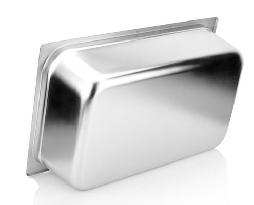 Os E.U. denominam o alimento Pan Superior Heat Conductivity de GN2/1 GN2/3 SS